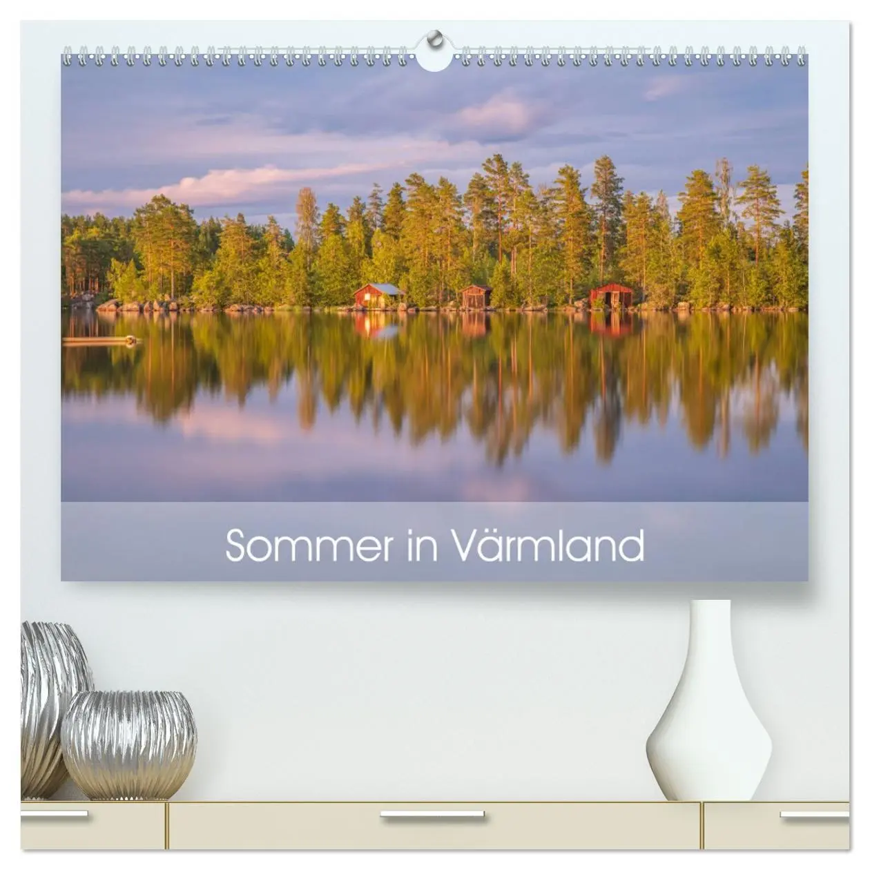 Cover: 9783457684115 | Schwedischer Sommer in Värmland (hochwertiger Premium Wandkalender...