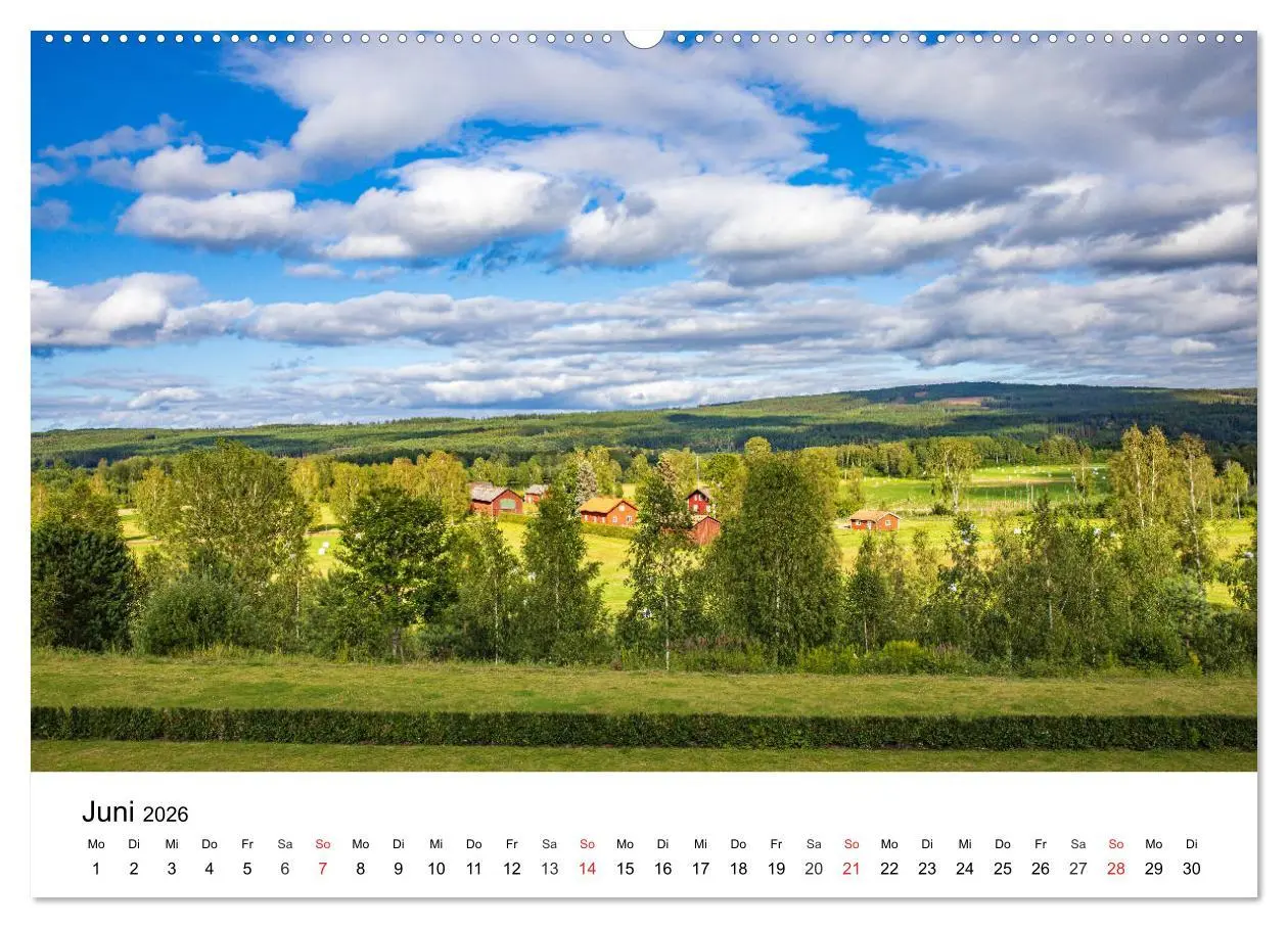 Bild: 9783457684115 | Schwedischer Sommer in Värmland (hochwertiger Premium Wandkalender...