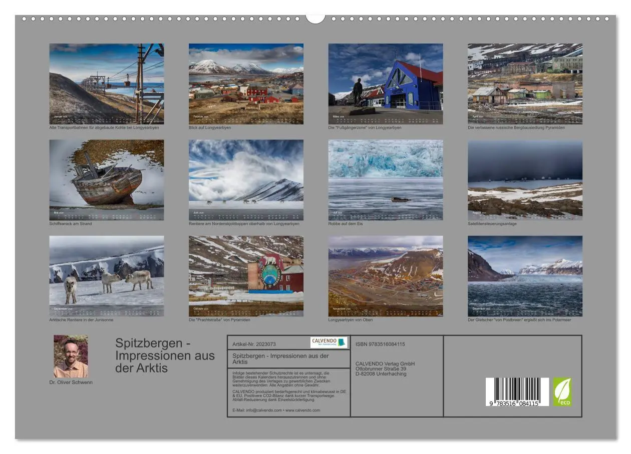 Bild: 9783516084115 | Spitzbergen - Impressionen aus der Arktis (hochwertiger Premium...