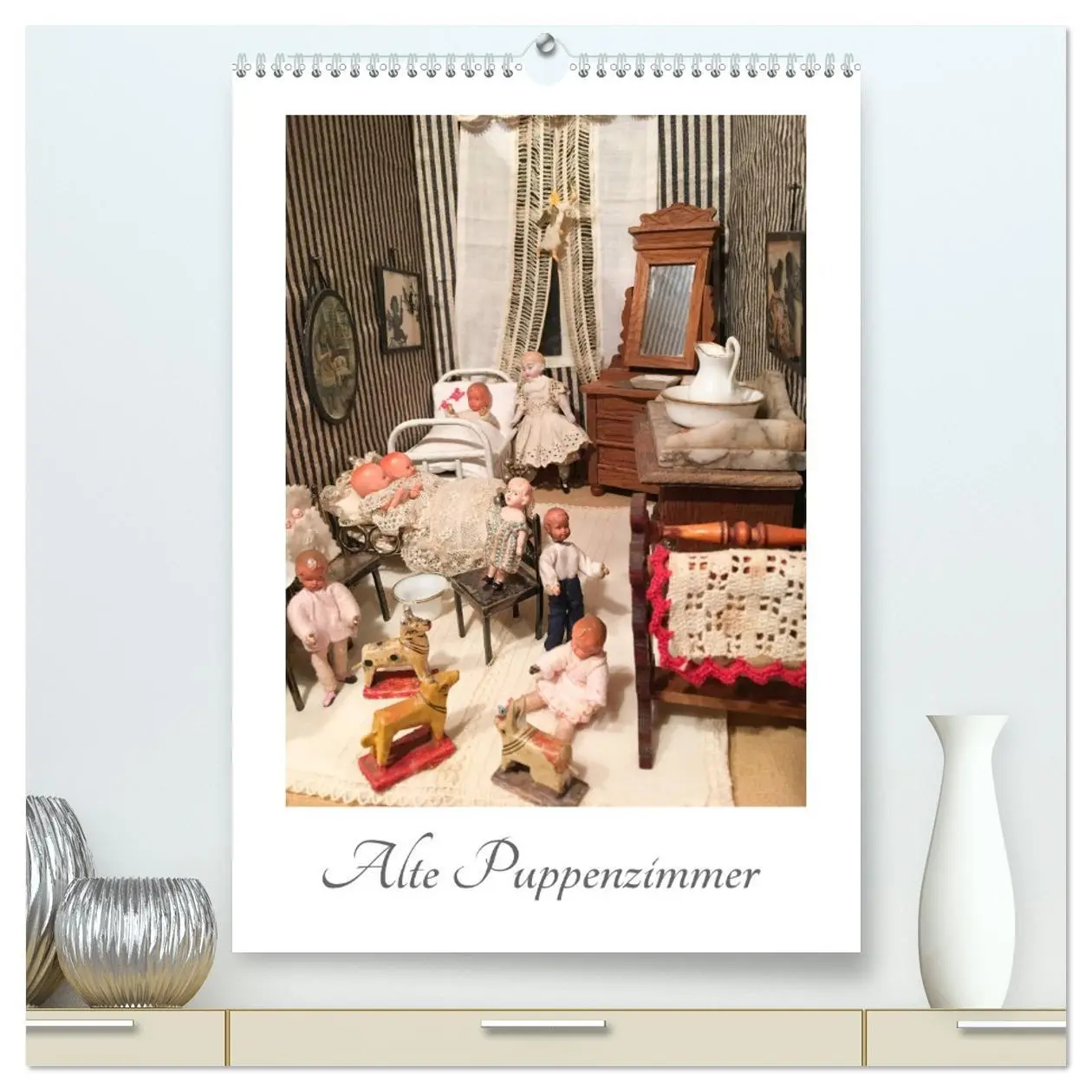 Cover: 9783516394115 | Alte Puppenzimmer (hochwertiger Premium Wandkalender 2026 DIN A2...