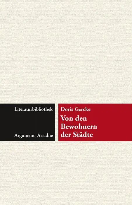 Cover: 9783867544115 | Von den Bewohnern der Städte | Doris Gercke | Buch | 104 S. | Deutsch