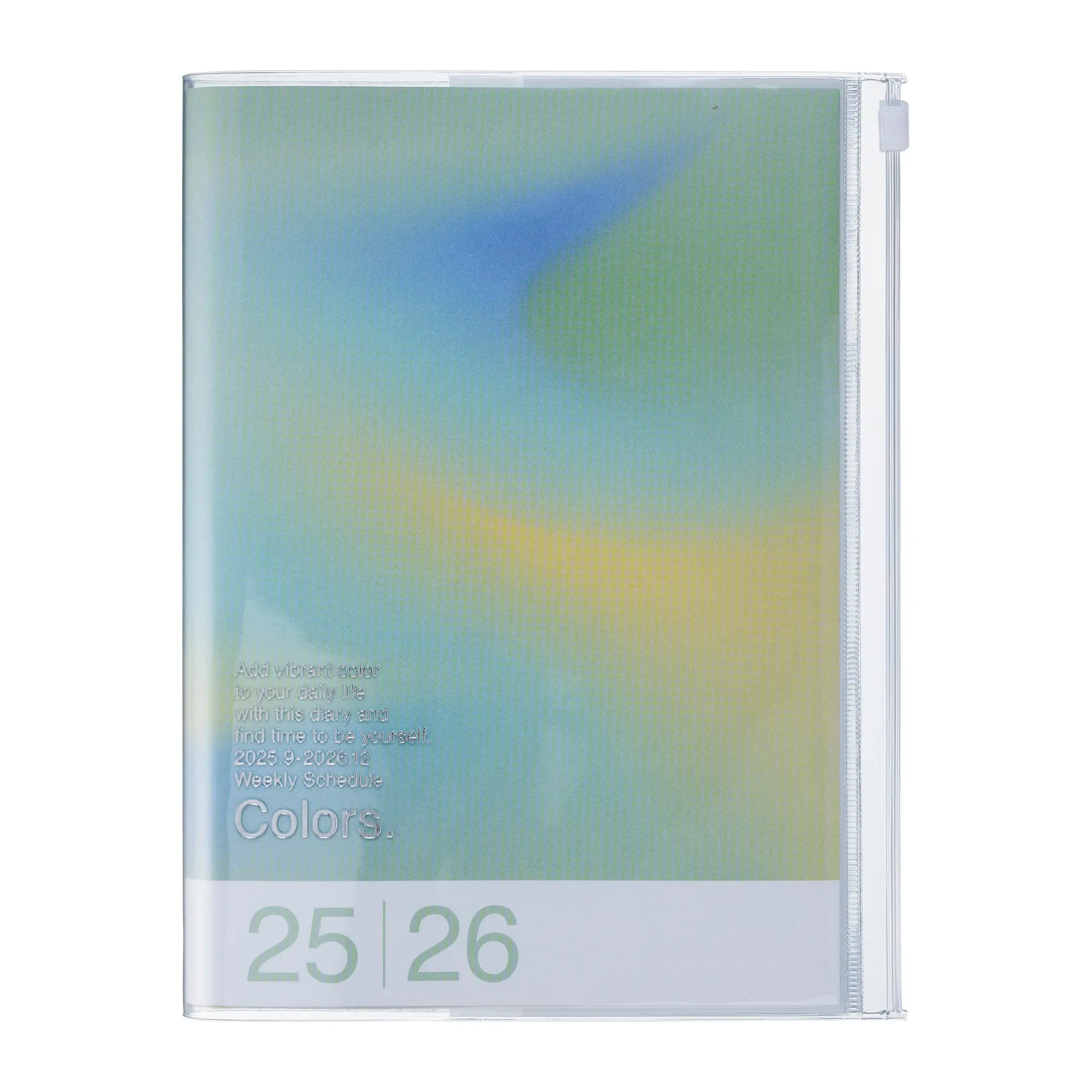 Cover: 4550045144215 | MARK'S 2025/26 Taschenkalender, A5 Gradient // Green | MARK'S Inc.