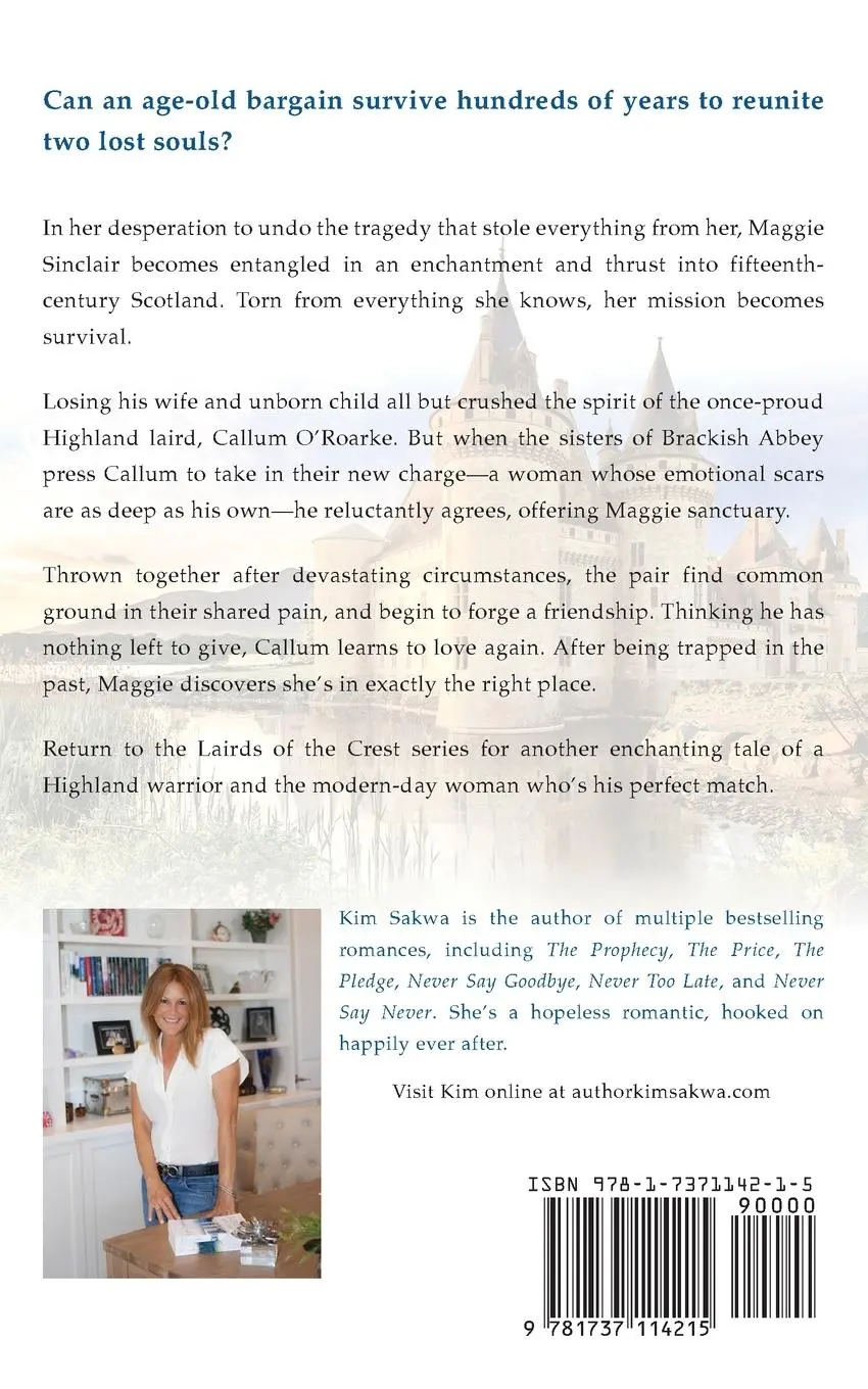 Rückseite: 9781737114215 | The Price | A Scottish Historical Time Travel Romance | Kim Sakwa