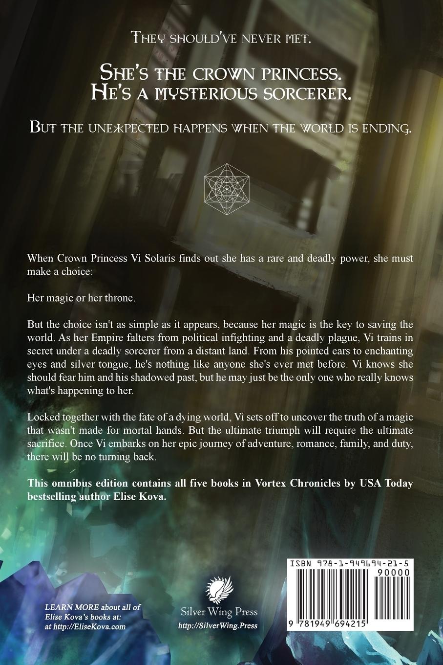 Rückseite: 9781949694215 | Vortex Chronicles | The Complete Series | Elise Kova | Taschenbuch