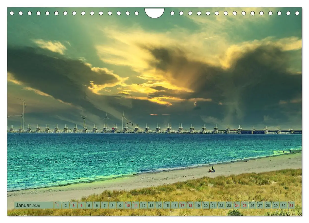 Bild: 9783457364215 | Zeeland - Urlaubsträume zwischen Breskens und Domburg (Wandkalender...