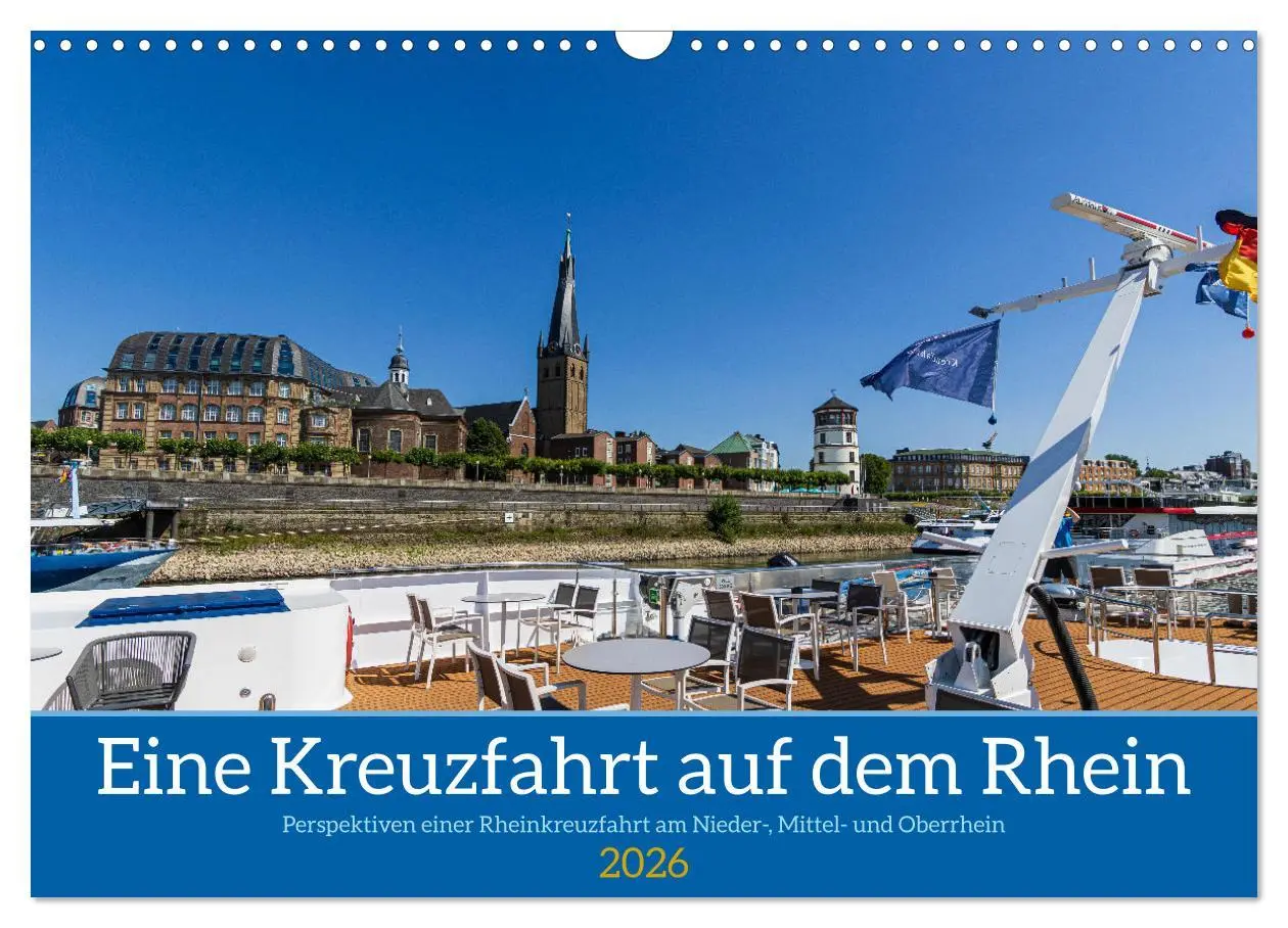 Cover: 9783457504215 | Eine Kreuzfahrt auf dem Rhein (Wandkalender 2026 DIN A3 quer),...