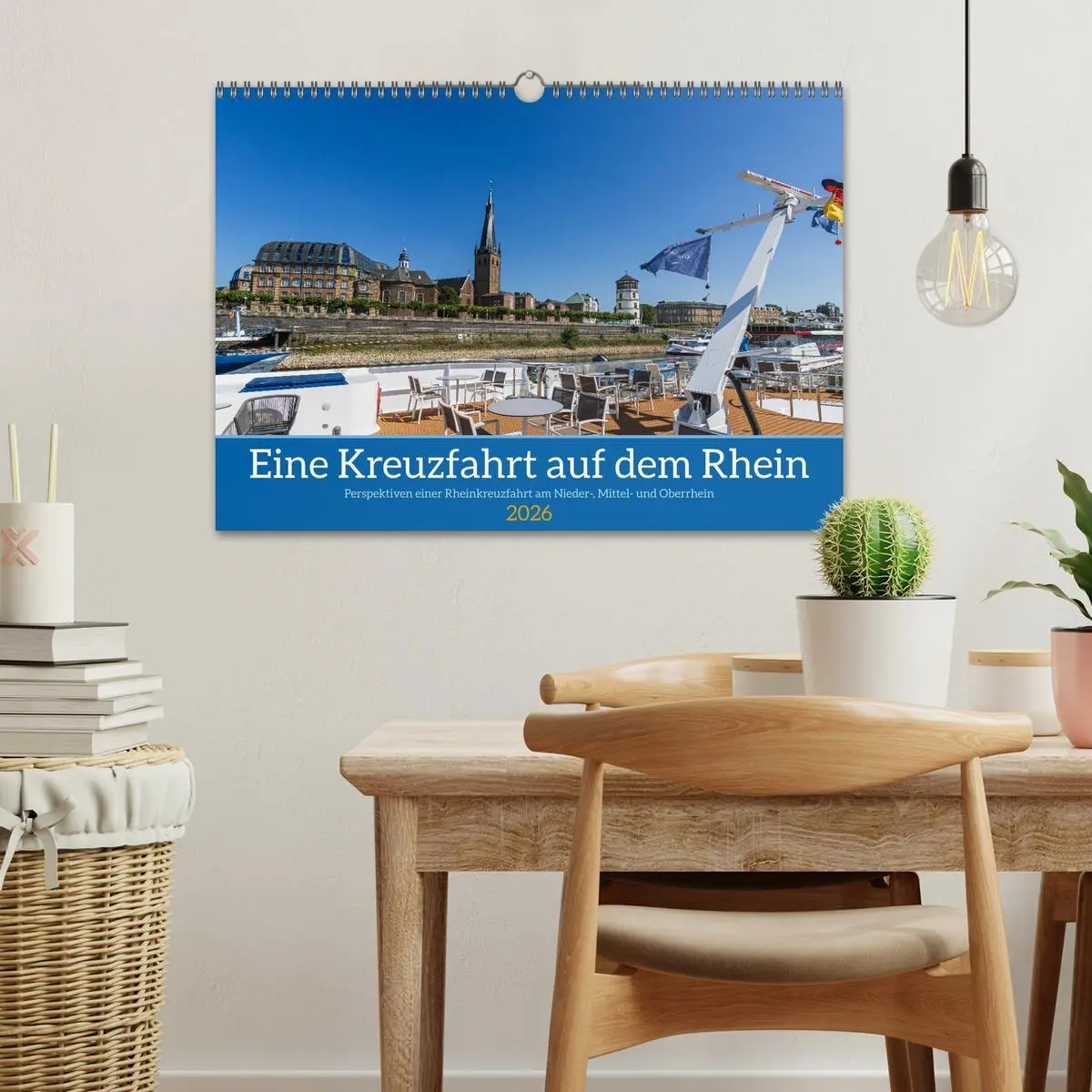 Bild: 9783457504215 | Eine Kreuzfahrt auf dem Rhein (Wandkalender 2026 DIN A3 quer),...