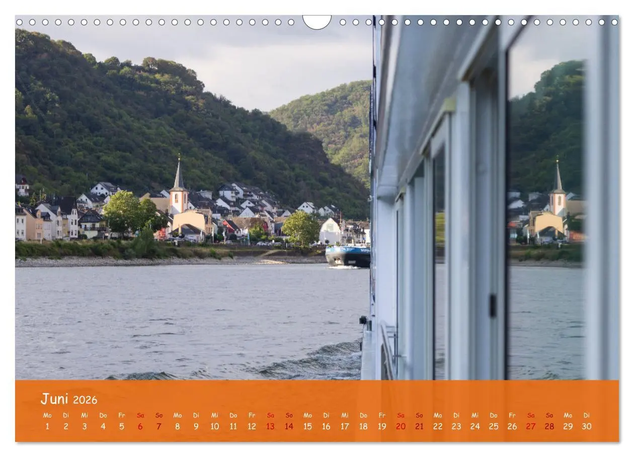 Bild: 9783457504215 | Eine Kreuzfahrt auf dem Rhein (Wandkalender 2026 DIN A3 quer),...