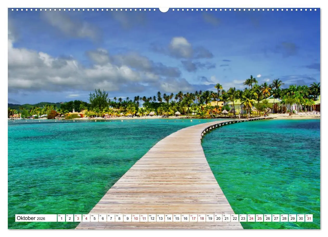 Bild: 9783457744215 | Martinique, die Traumstrände (hochwertiger Premium Wandkalender...