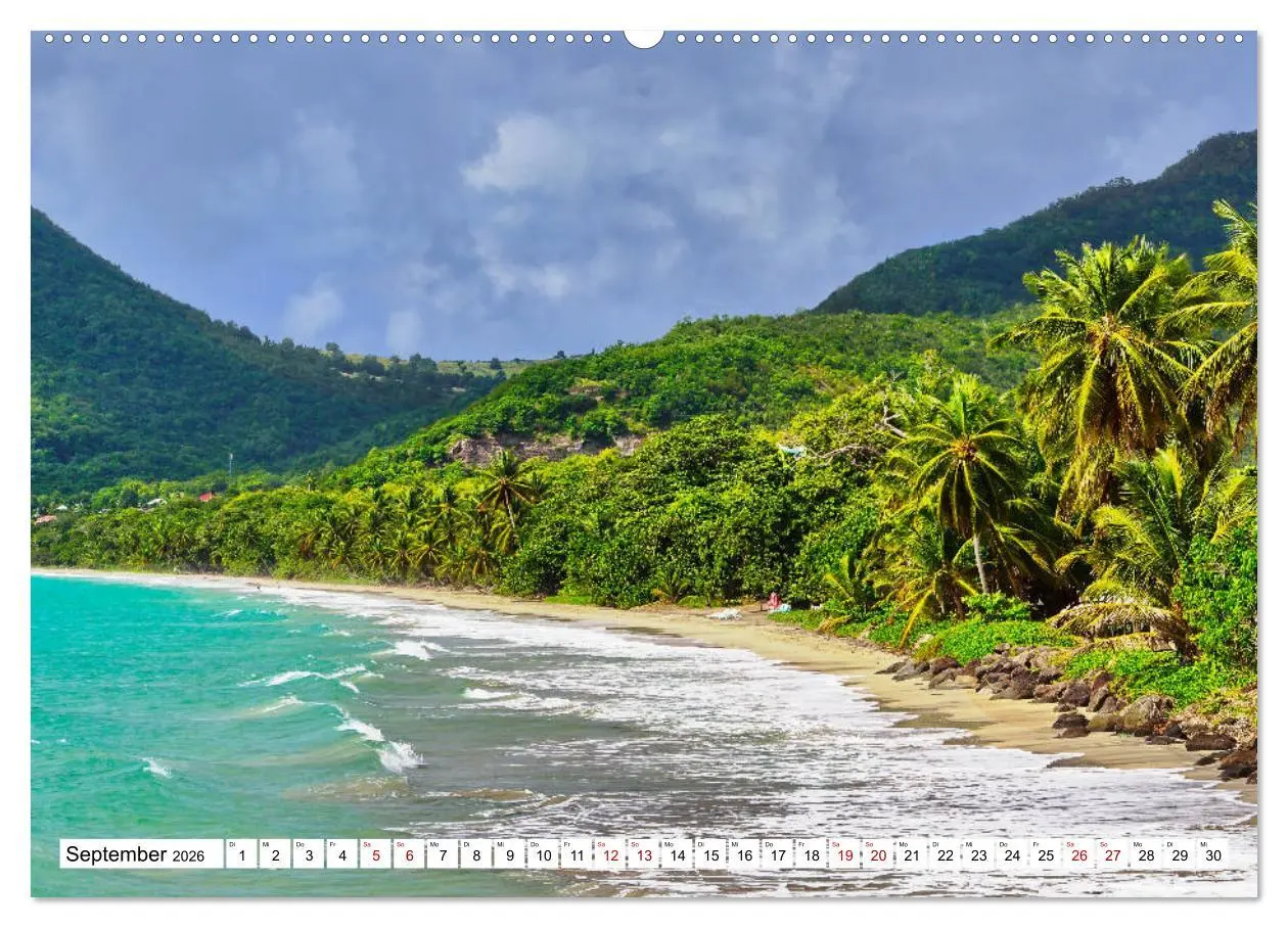 Bild: 9783457744215 | Martinique, die Traumstrände (hochwertiger Premium Wandkalender...