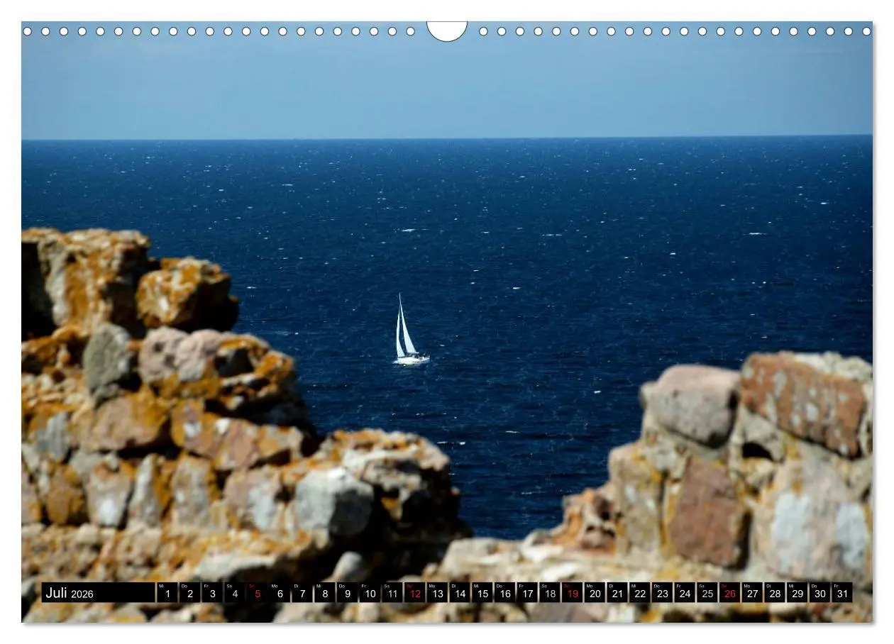 Bild: 9783516074215 | Bornholm - Dänemark (Wandkalender 2026 DIN A3 quer), CALVENDO...