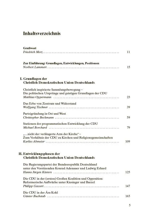 Bild: 9783534274215 | Handbuch zur Geschichte der CDU | Norbert Lammert | Buch | Deutsch