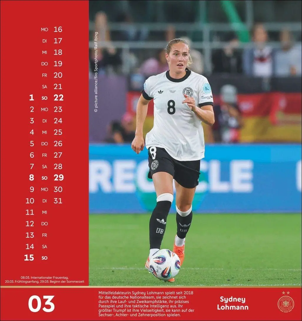 Bild: 9783756414215 | DFB Frauen Postkartenkalender 2026 | Kalender | 13 S. | Deutsch | 2026