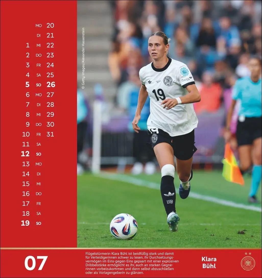 Bild: 9783756414215 | DFB Frauen Postkartenkalender 2026 | Kalender | 13 S. | Deutsch | 2026