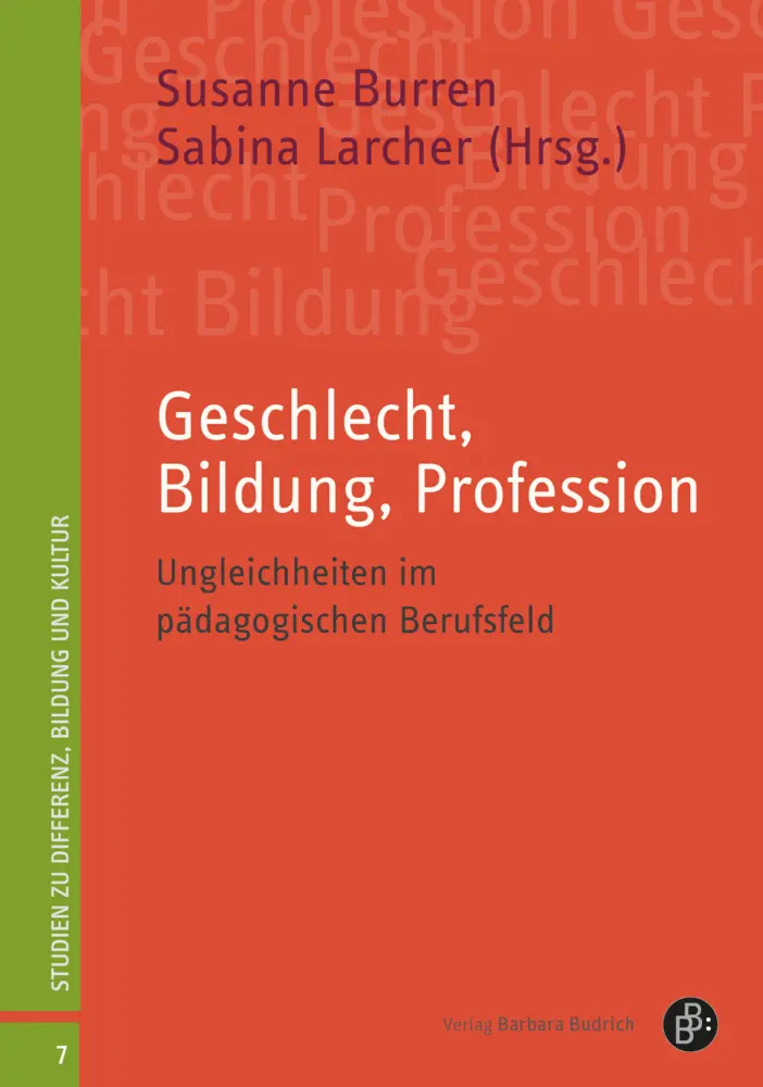 Cover: 9783847424215 | Geschlecht, Bildung, Profession | Susanne Burren (u. a.) | Taschenbuch