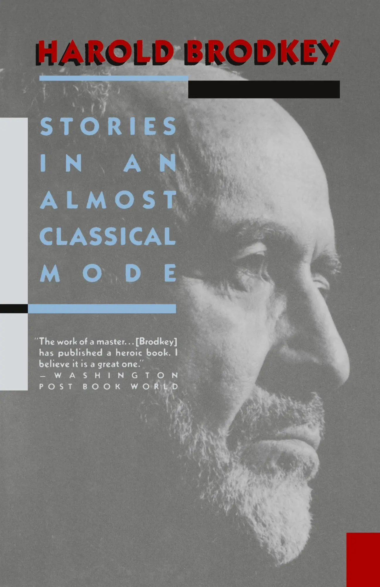Cover: 9780679724315 | Stories in an Almost Classical Mode | Harold Brodkey | Taschenbuch