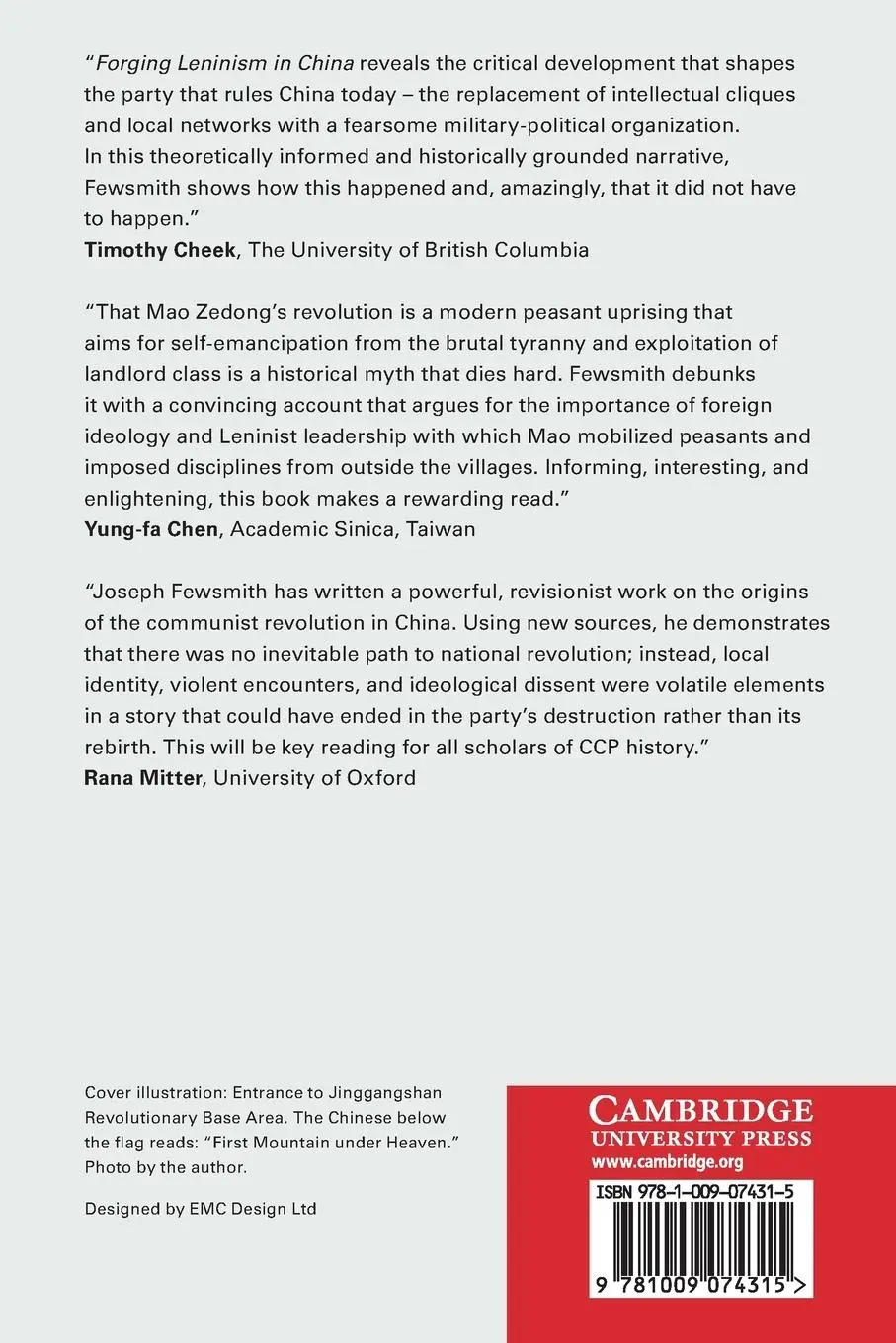 Rückseite: 9781009074315 | Forging Leninism in China | Joseph Fewsmith | Taschenbuch | Englisch