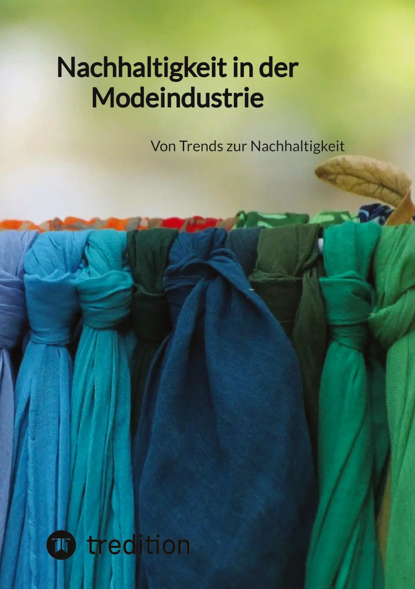 Cover: 9783347844315 | Nachhaltigkeit in der Modeindustrie | Von Trends zur Nachhaltigkeit