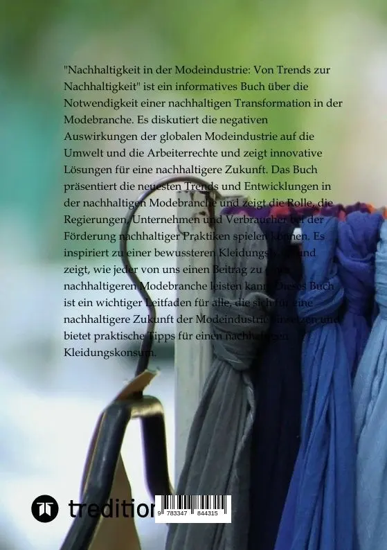 Bild: 9783347844315 | Nachhaltigkeit in der Modeindustrie | Von Trends zur Nachhaltigkeit