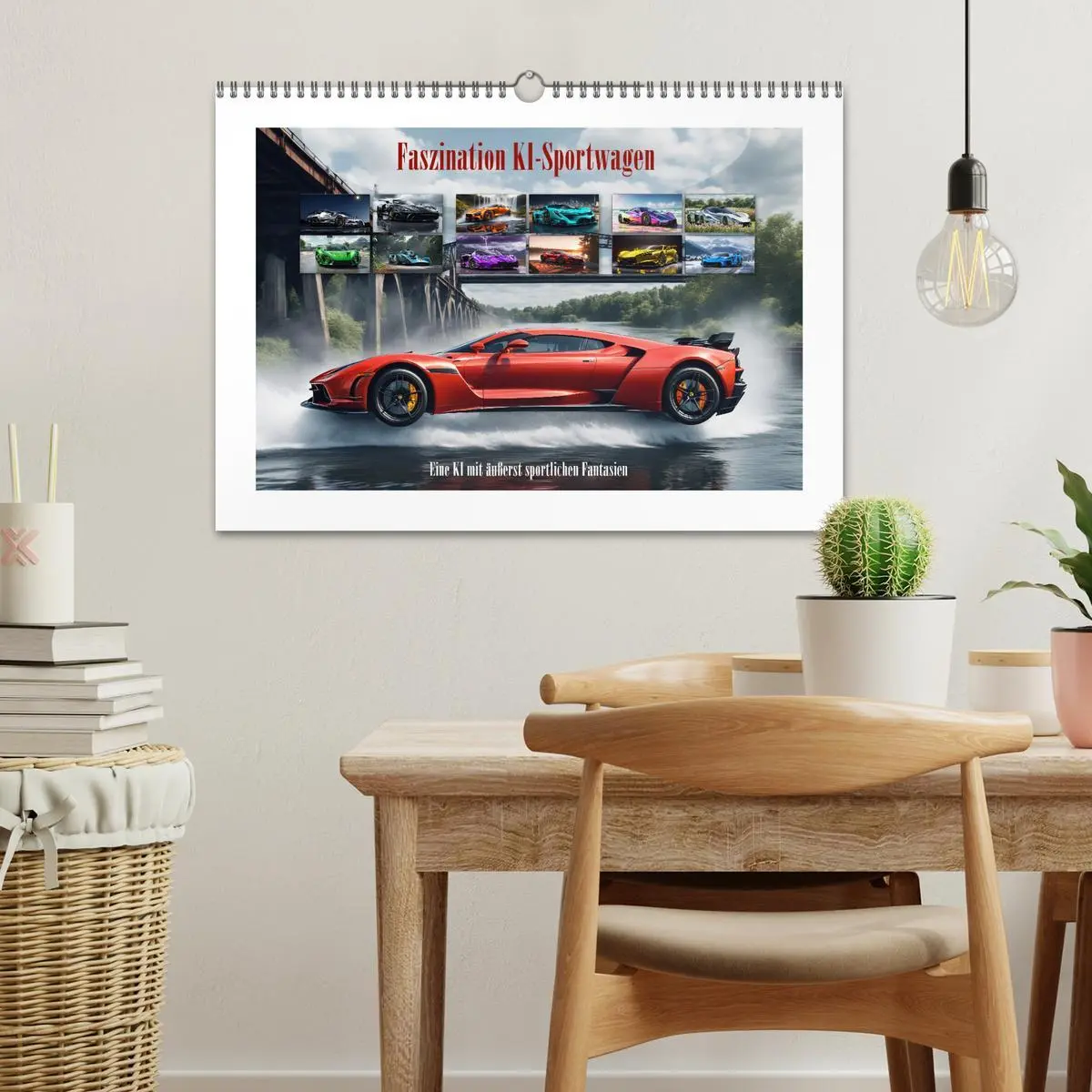 Bild: 9783457354315 | Faszination KI-Sportwagen (Wandkalender 2026 DIN A3 quer), CALVENDO...