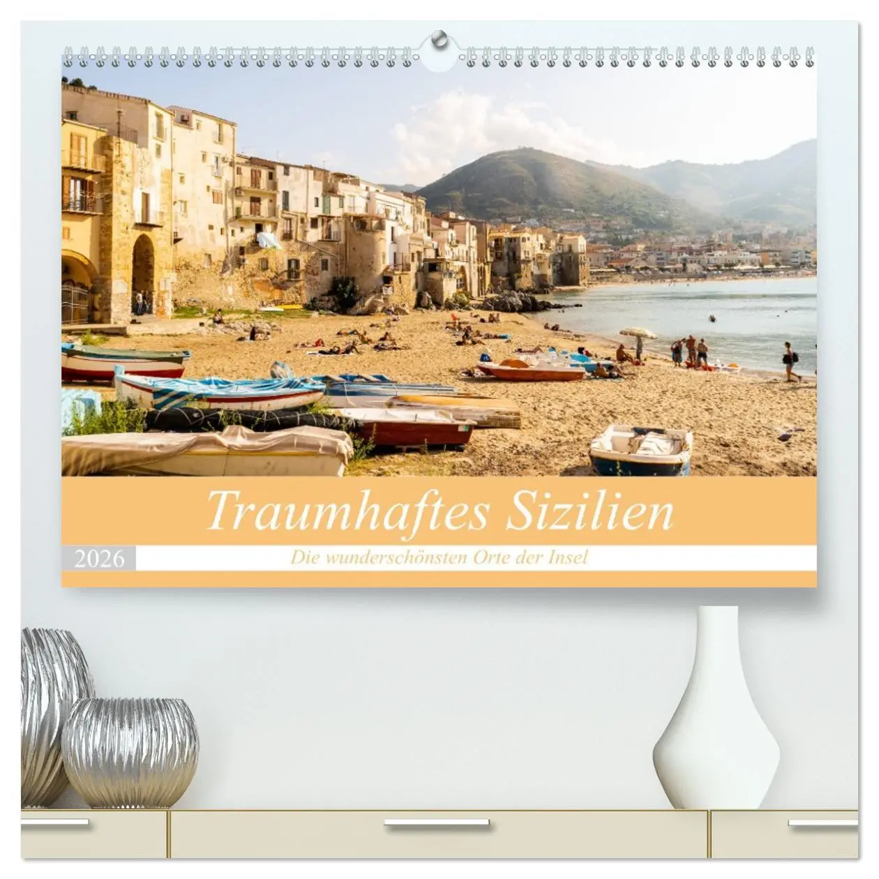 Cover: 9783457664315 | Traumhaftes Sizilien (hochwertiger Premium Wandkalender 2026 DIN A2...