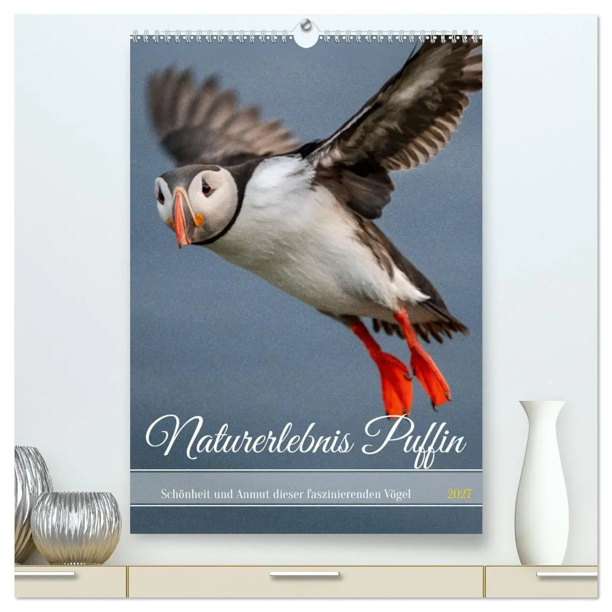Cover: 9783569224315 | Naturerlebnis Puffin (hochwertiger Premium Wandkalender 2027 DIN A2...