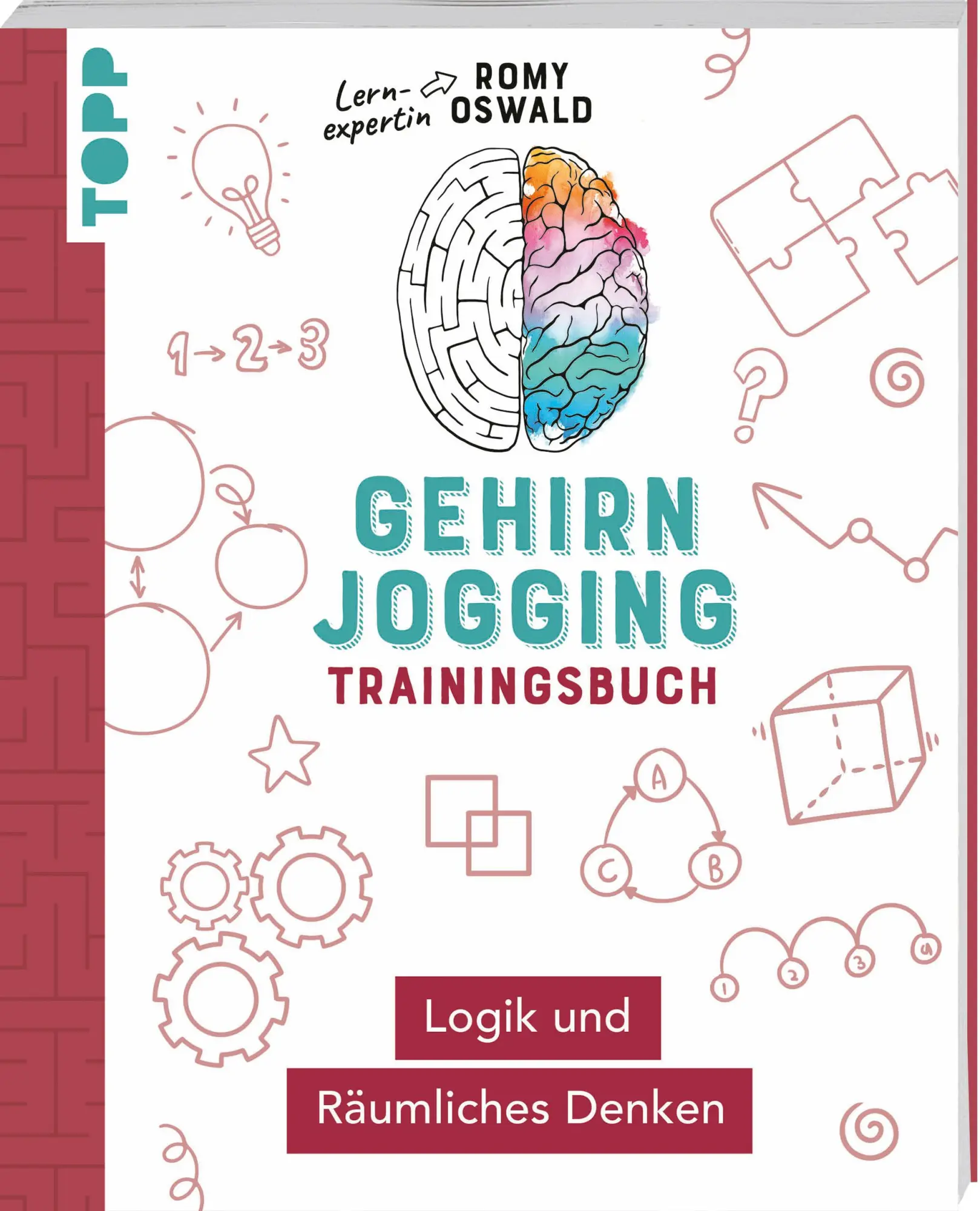 Cover: 9783735854315 | Gehirnjogging - Trainingsbuch: Logik und Räumliches Denken | Oswald