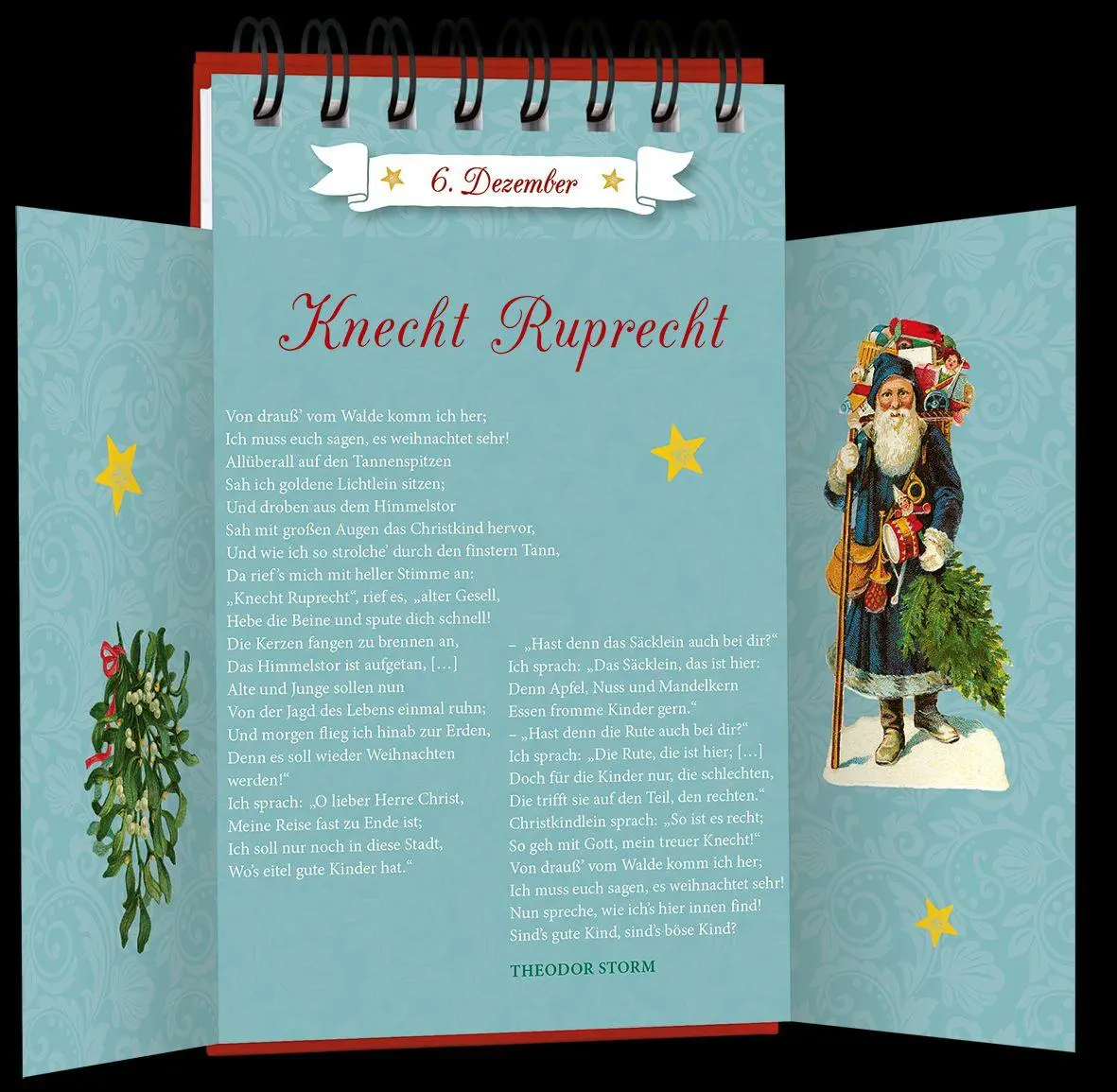 Bild: 9783780614315 | Wie so weit und still die Welt | Ein nostalgischer Adventskalender