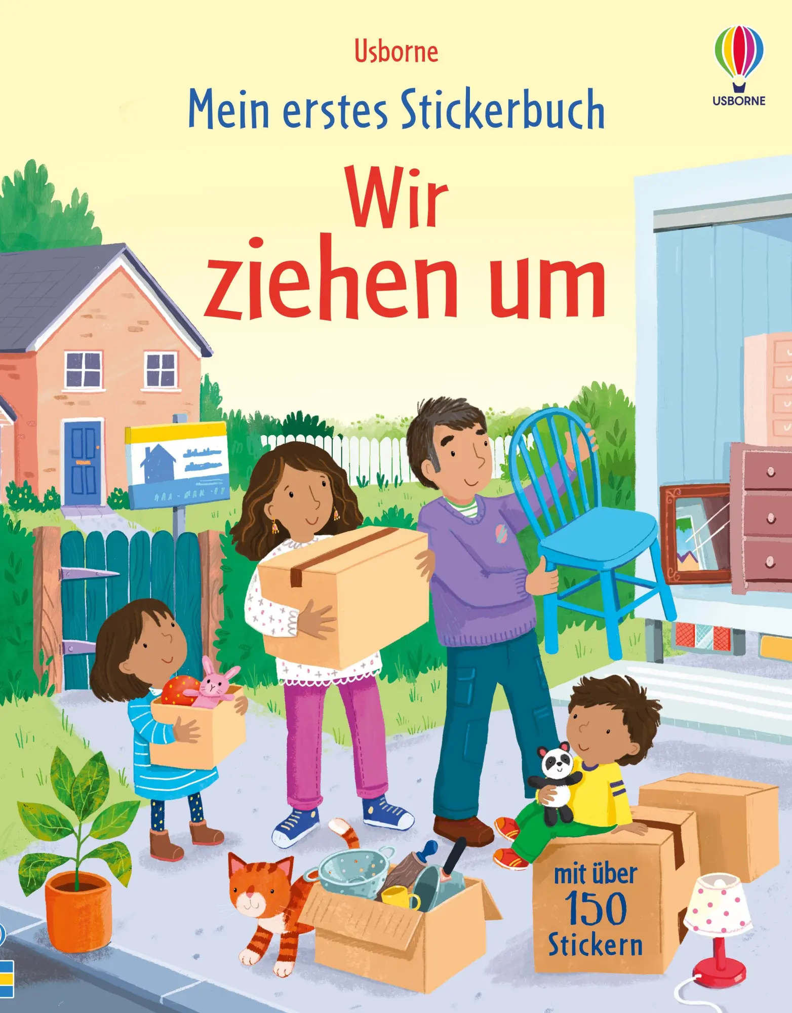 Cover: 9781035704415 | Mein erstes Stickerbuch: Wir ziehen um | Jessica Greenwell | Buch