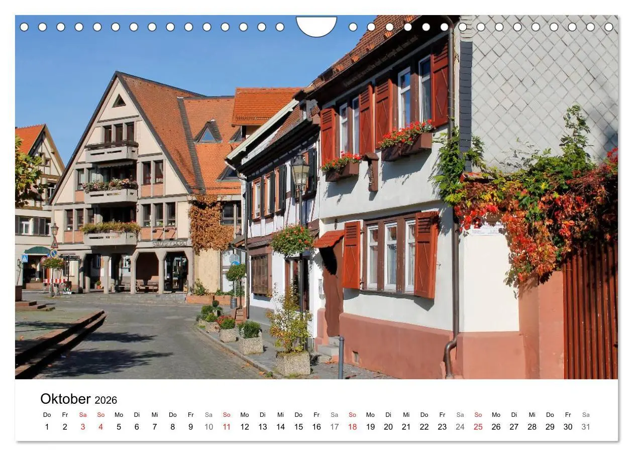 Bild: 9783516054415 | Romantisches Oberursel von Petrus Bodenstaff (Wandkalender 2026 DIN...