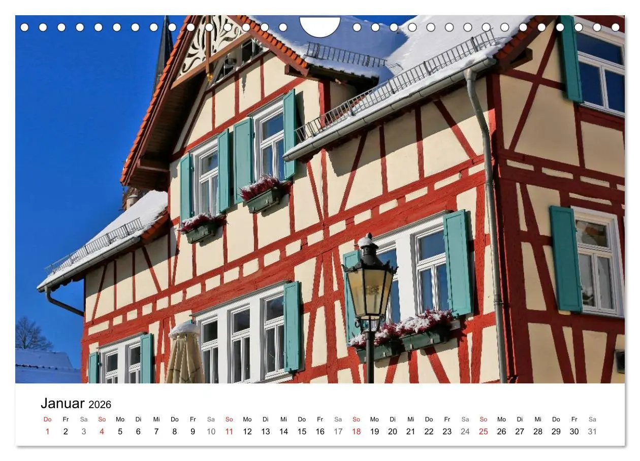Bild: 9783516054415 | Romantisches Oberursel von Petrus Bodenstaff (Wandkalender 2026 DIN...