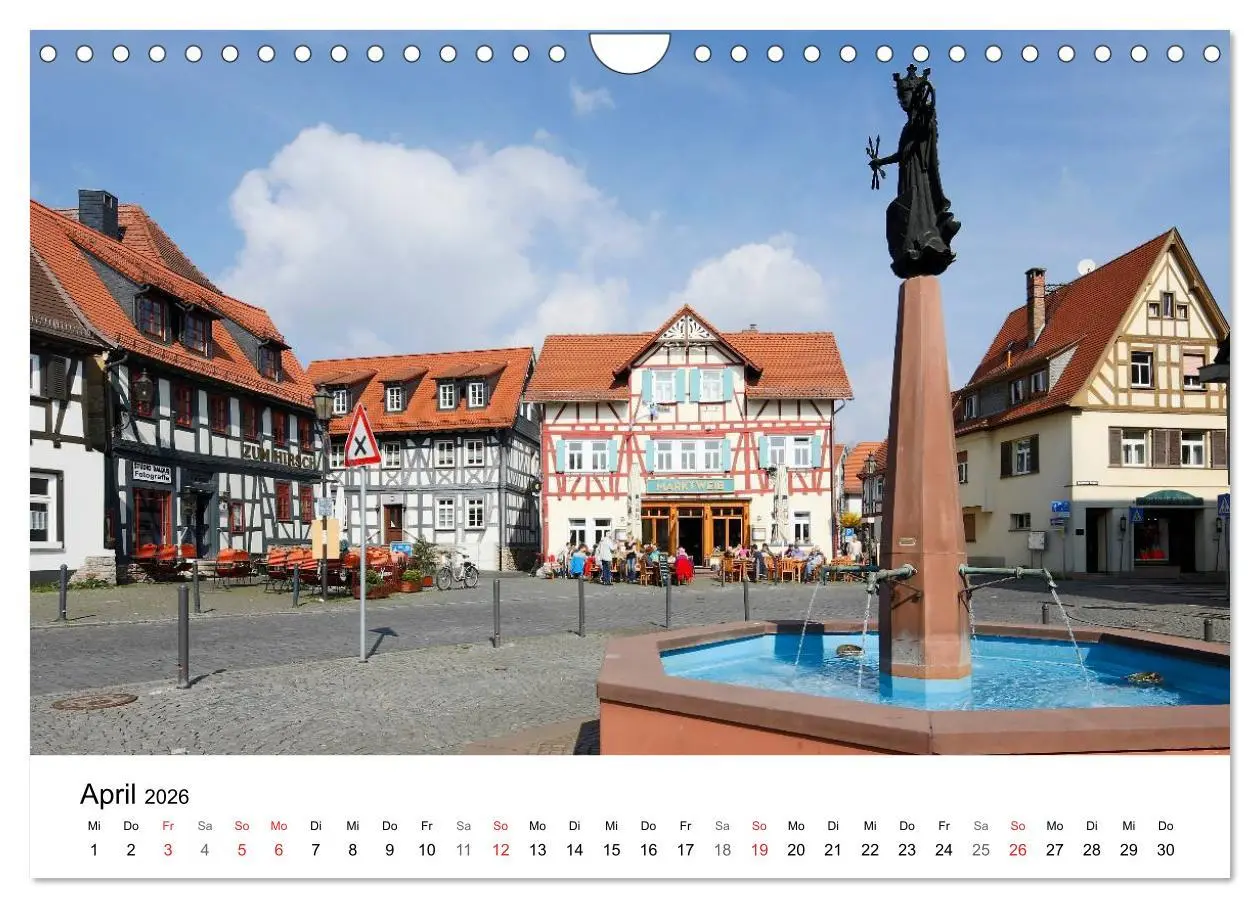 Bild: 9783516054415 | Romantisches Oberursel von Petrus Bodenstaff (Wandkalender 2026 DIN...