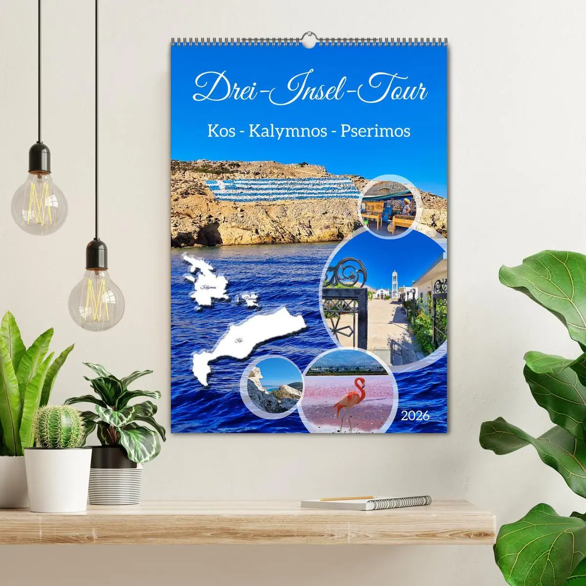 Bild: 9783516294415 | Drei-Insel-Tour (Wandkalender 2026 DIN A2 hoch), CALVENDO...