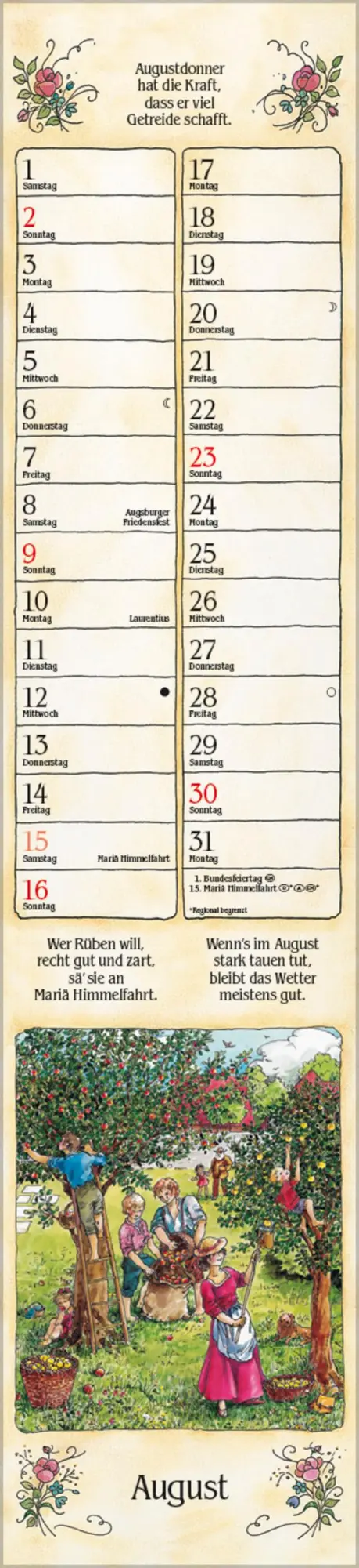 Bild: 9783731884415 | Bauernkalender Langplaner 2026 | Verlag Korsch | Kalender | 13 S.