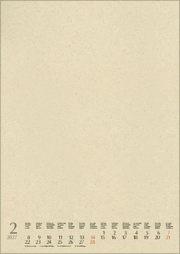 Bild: 9783819304415 | Foto-Malen-Basteln Bastelkalender A4 Graspapier 2027 | Verlag Korsch