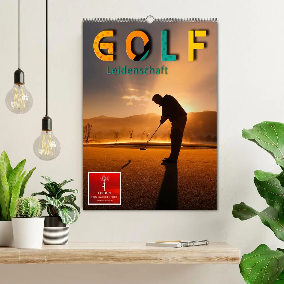 Bild: 9783516354515 | Golf Leidenschaft (Wandkalender 2026 DIN A2 hoch), CALVENDO...