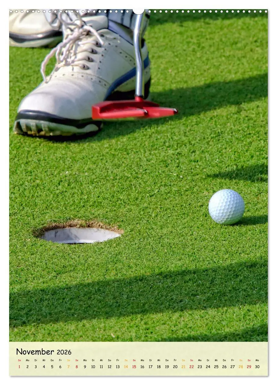 Bild: 9783516354515 | Golf Leidenschaft (Wandkalender 2026 DIN A2 hoch), CALVENDO...