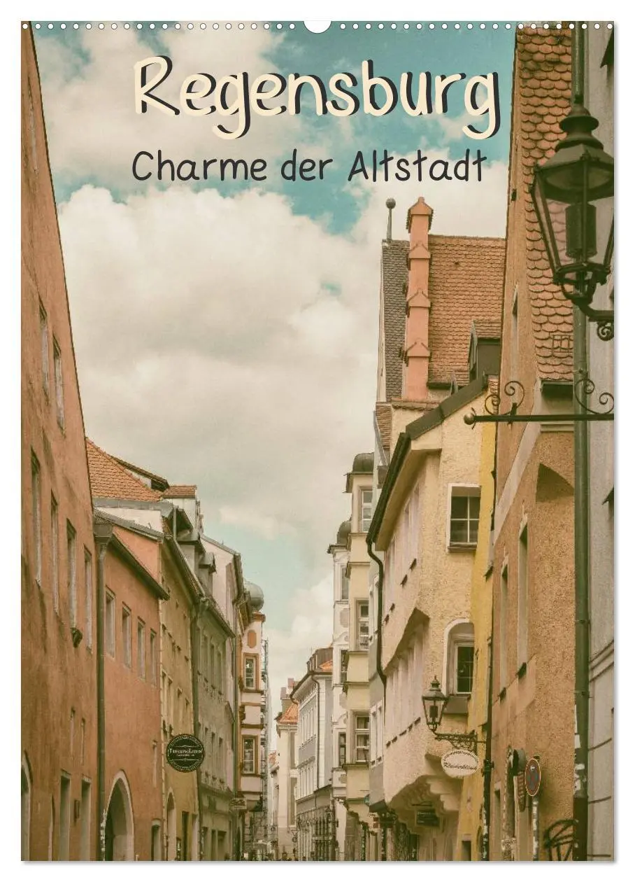Cover: 9783516424515 | Regensburg - Charme der Altstadt (Wandkalender 2026 DIN A2 hoch),...