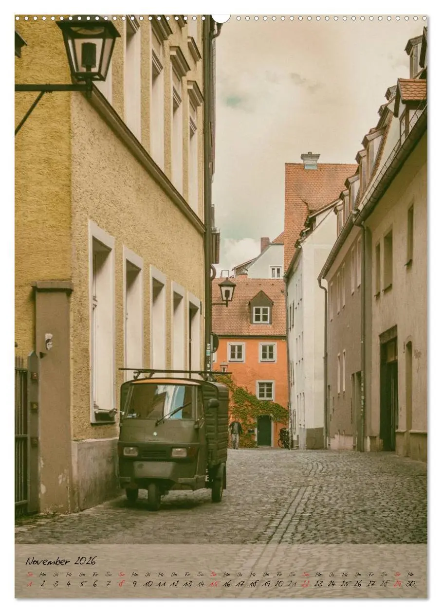Bild: 9783516424515 | Regensburg - Charme der Altstadt (Wandkalender 2026 DIN A2 hoch),...
