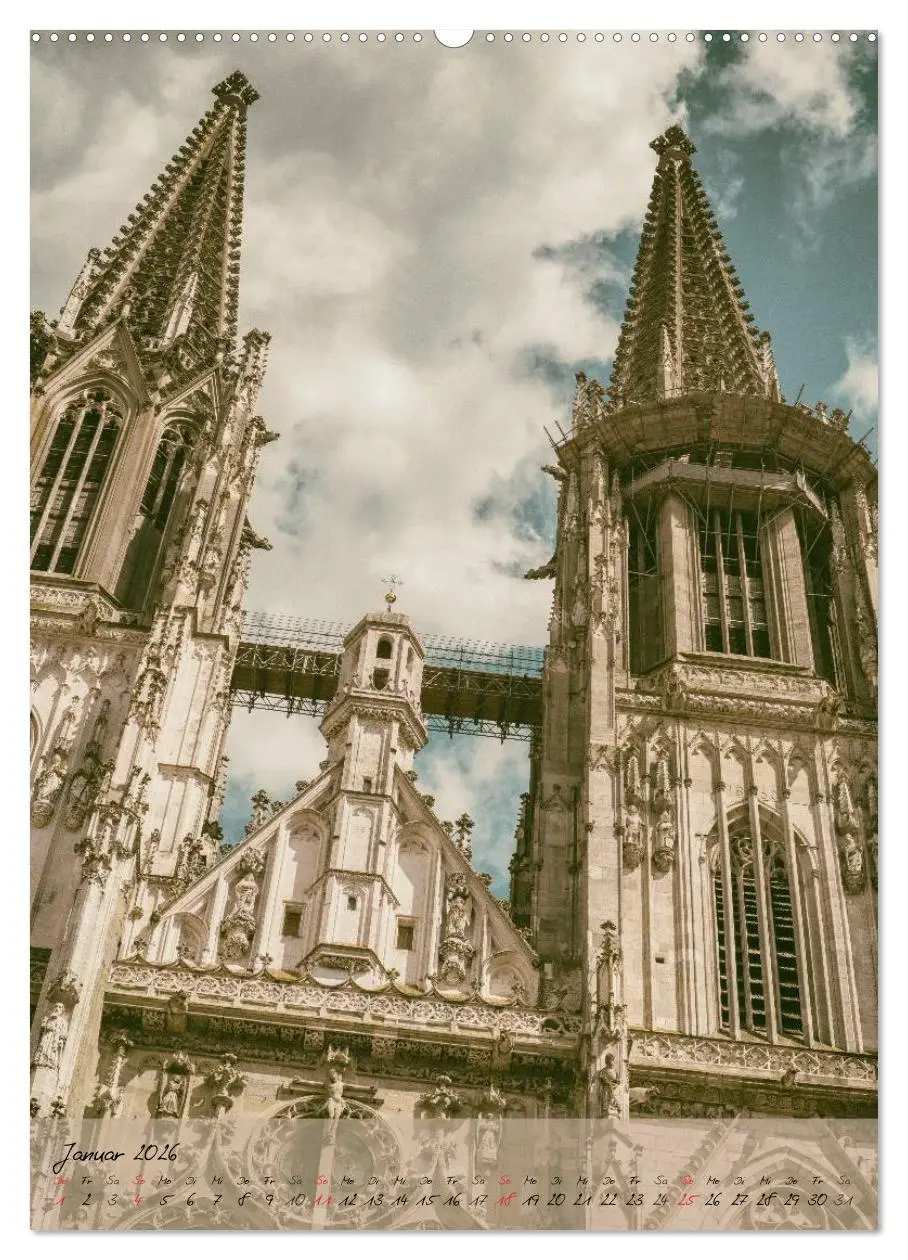 Bild: 9783516424515 | Regensburg - Charme der Altstadt (Wandkalender 2026 DIN A2 hoch),...