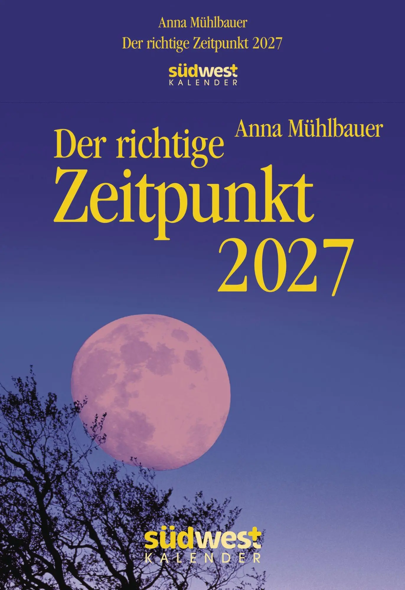 Cover: 9783517104515 | Der richtige Zeitpunkt 2027 - Tagesabreißkalender zum Aufstellen...