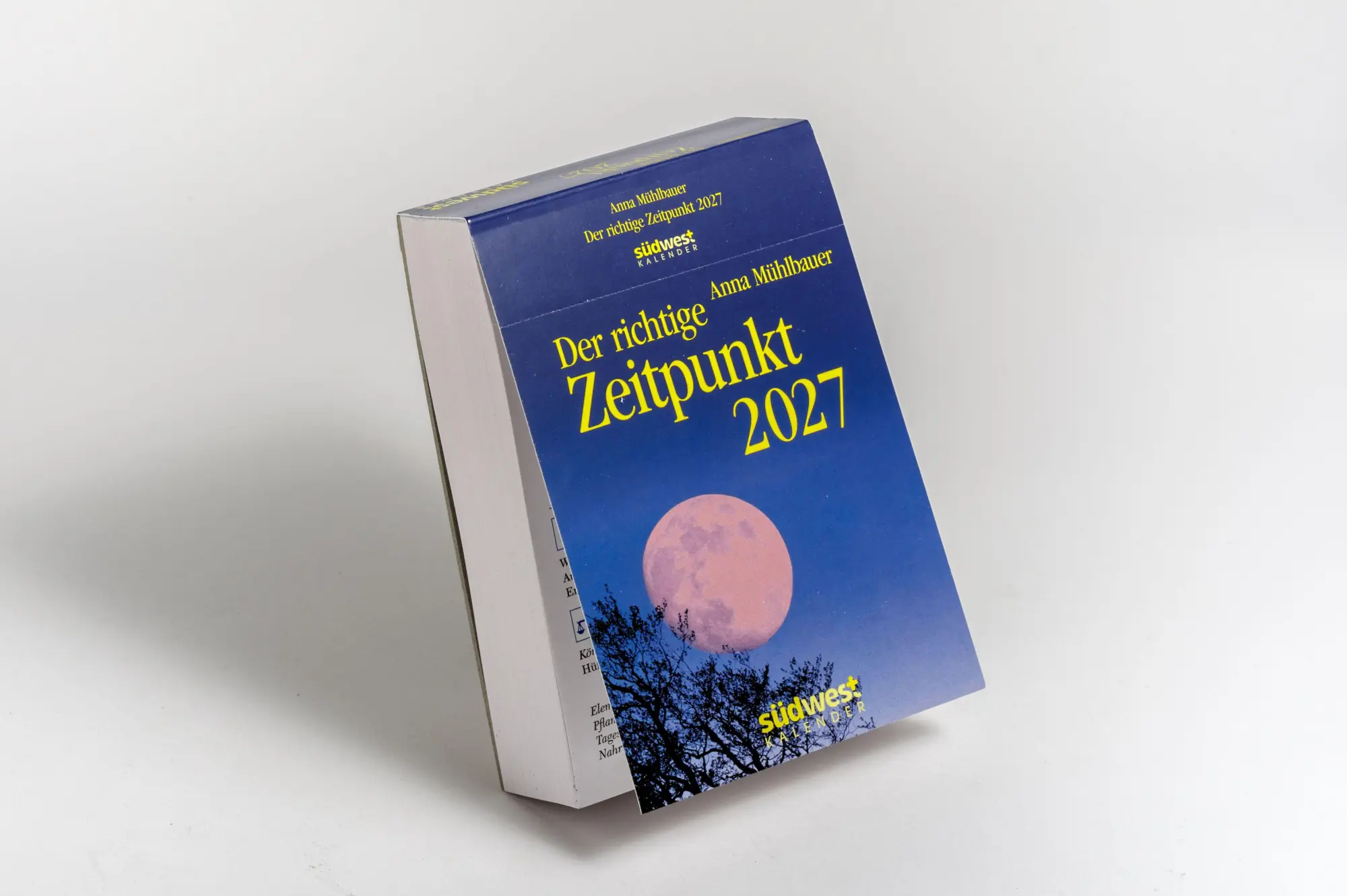 Bild: 9783517104515 | Der richtige Zeitpunkt 2027 - Tagesabreißkalender zum Aufstellen...