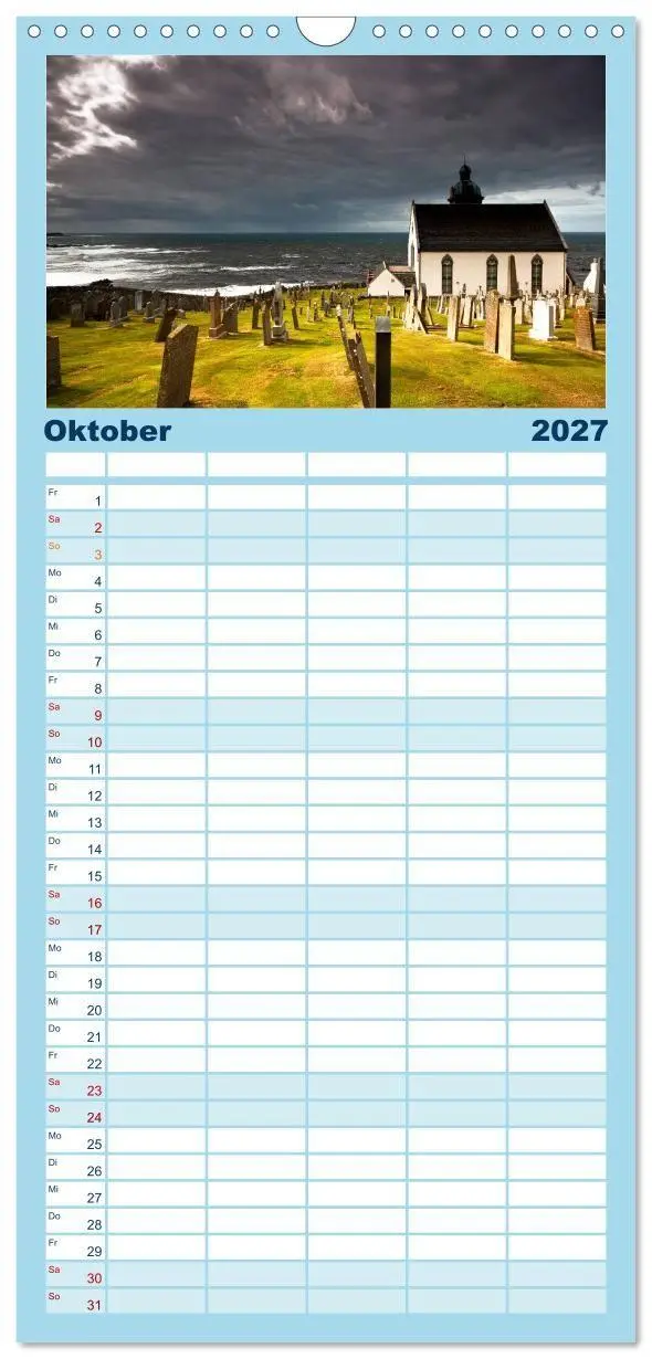 Bild: 9783594334515 | Familienplaner 2027 - Schottland - Wildes Land im Norden mit 5...