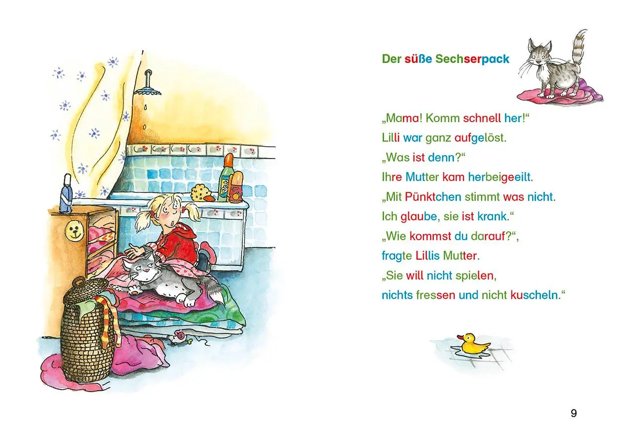 Bild: 9783743204515 | Silbengeschichten zum Lesenlernen - Katzengeschichten | Jablonski