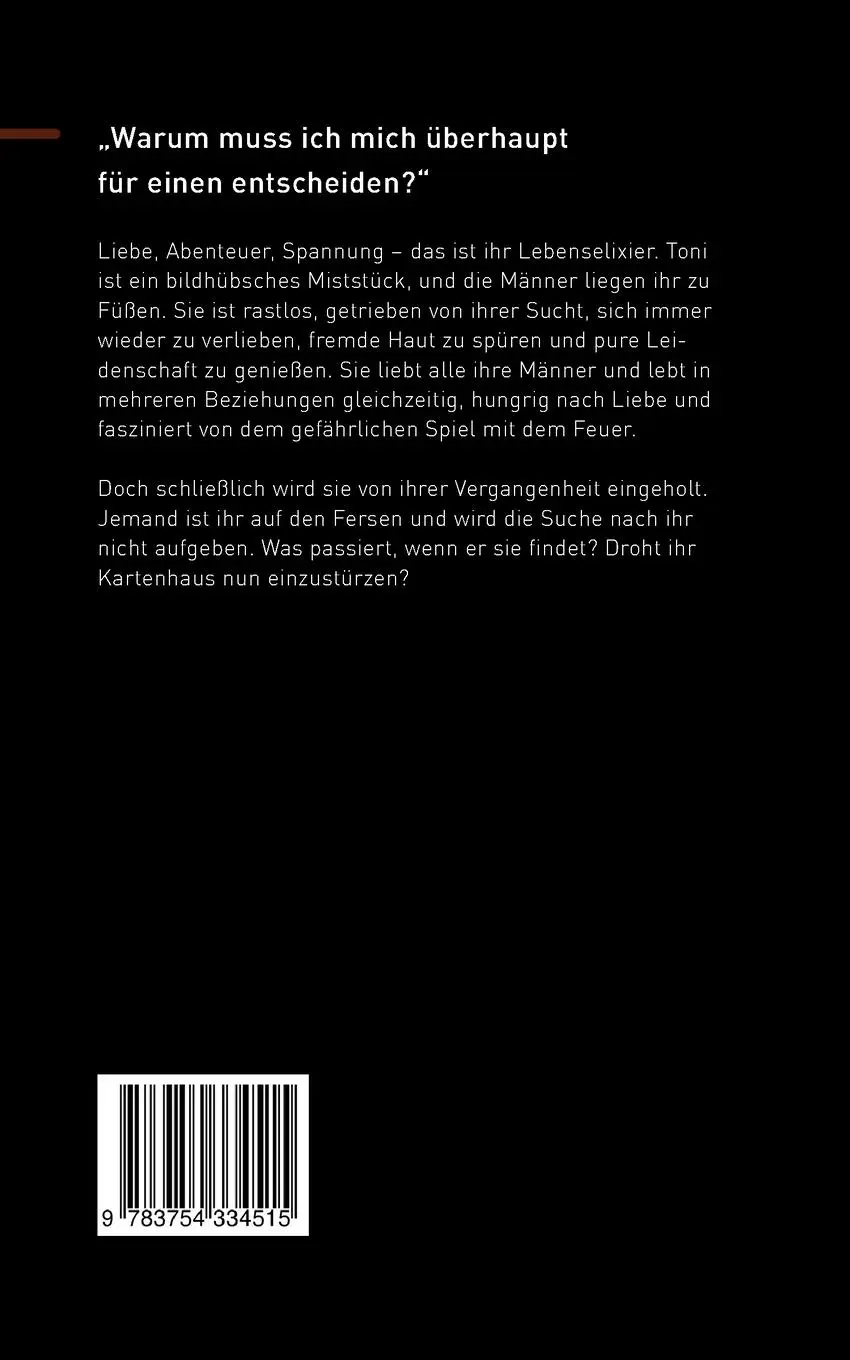 Rückseite: 9783754334515 | Trapped | Gefangen in der Leidenschaft | Emma Paulsen | Taschenbuch