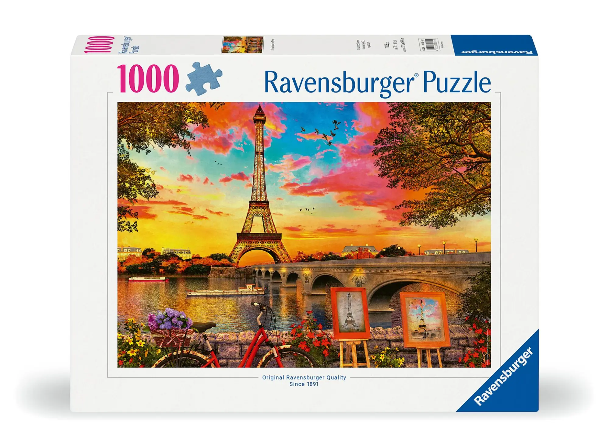 Cover: 4005555004615 | Erwachsenenpuzzle 1000 Teile - Paris und die Seine | Spiel | 12000461