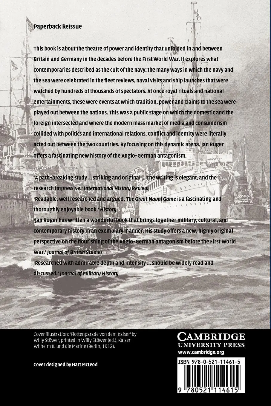 Rückseite: 9780521114615 | The Great Naval Game | Britain and Germany in the Age of Empire | Buch