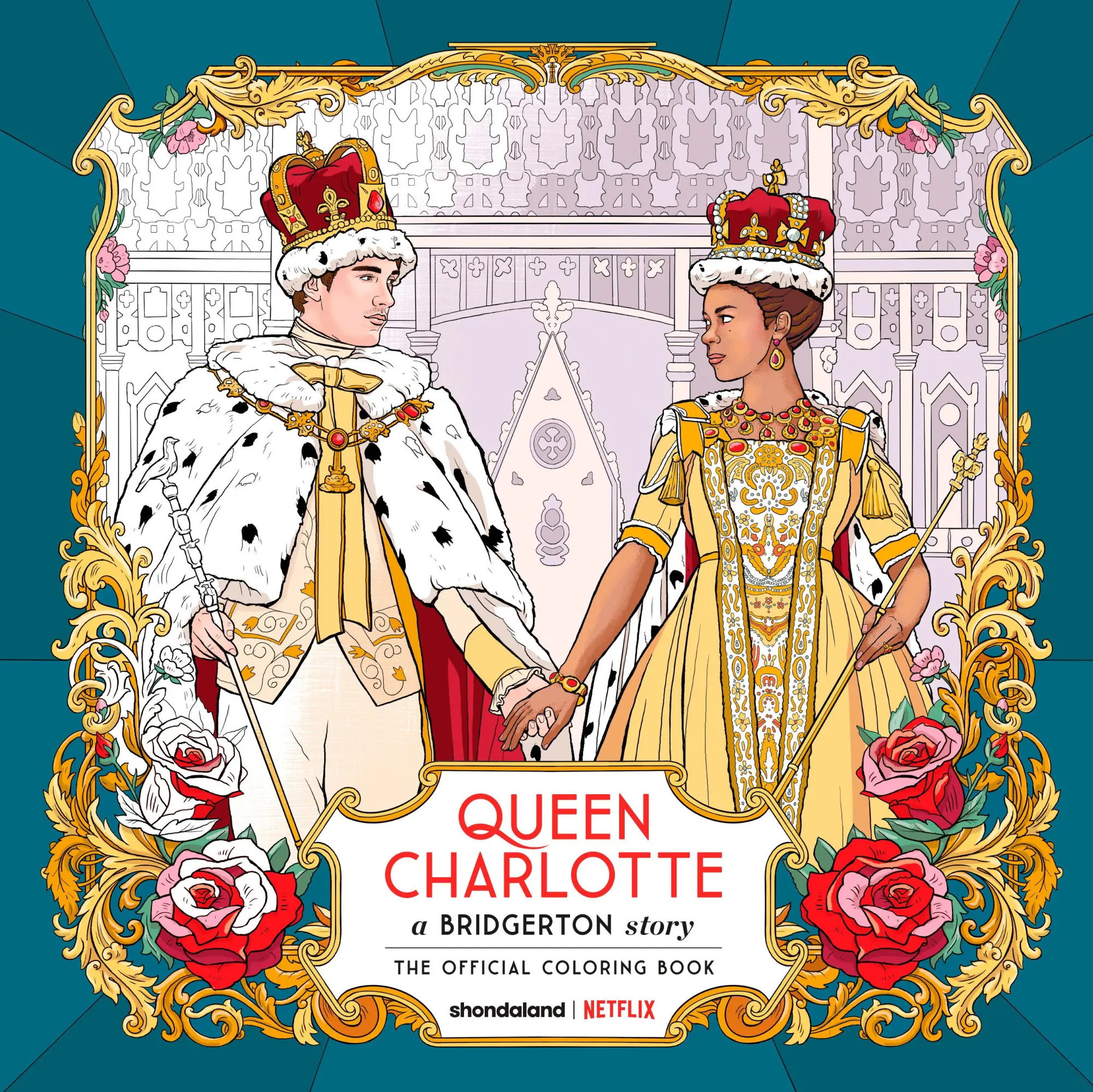 Cover: 9780593874615 | Queen Charlotte, a Bridgerton Story: The Official Coloring Book | Buch