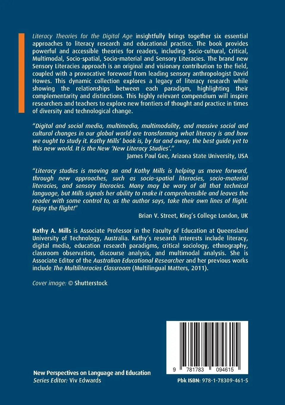 Rückseite: 9781783094615 | Literacy Theories for the Digital Age | Kathy A. Mills | Taschenbuch