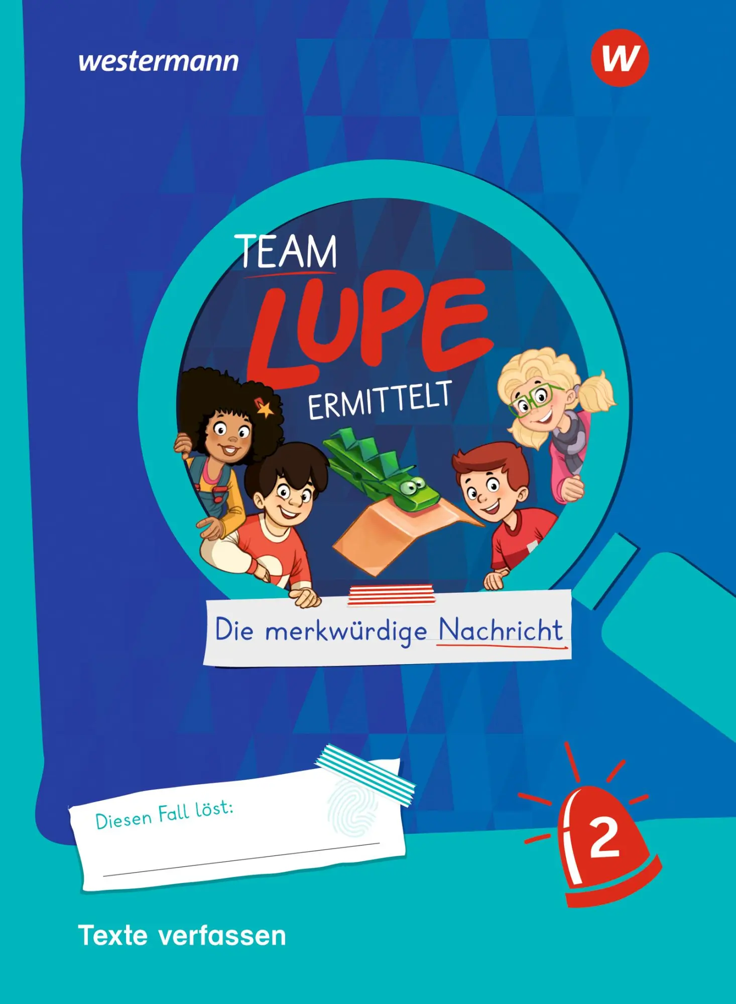 Cover: 9783141414615 | TEAM LUPE ERMITTELT - Übungshefte. Texte verfassen 2 | Gottwald | 2020